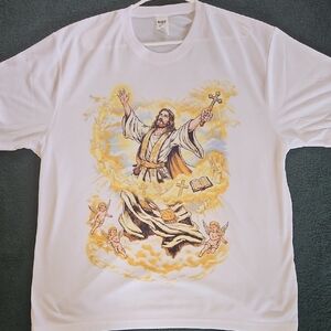Holythreadz Custom : HE IS RISEN SIZE 2XL